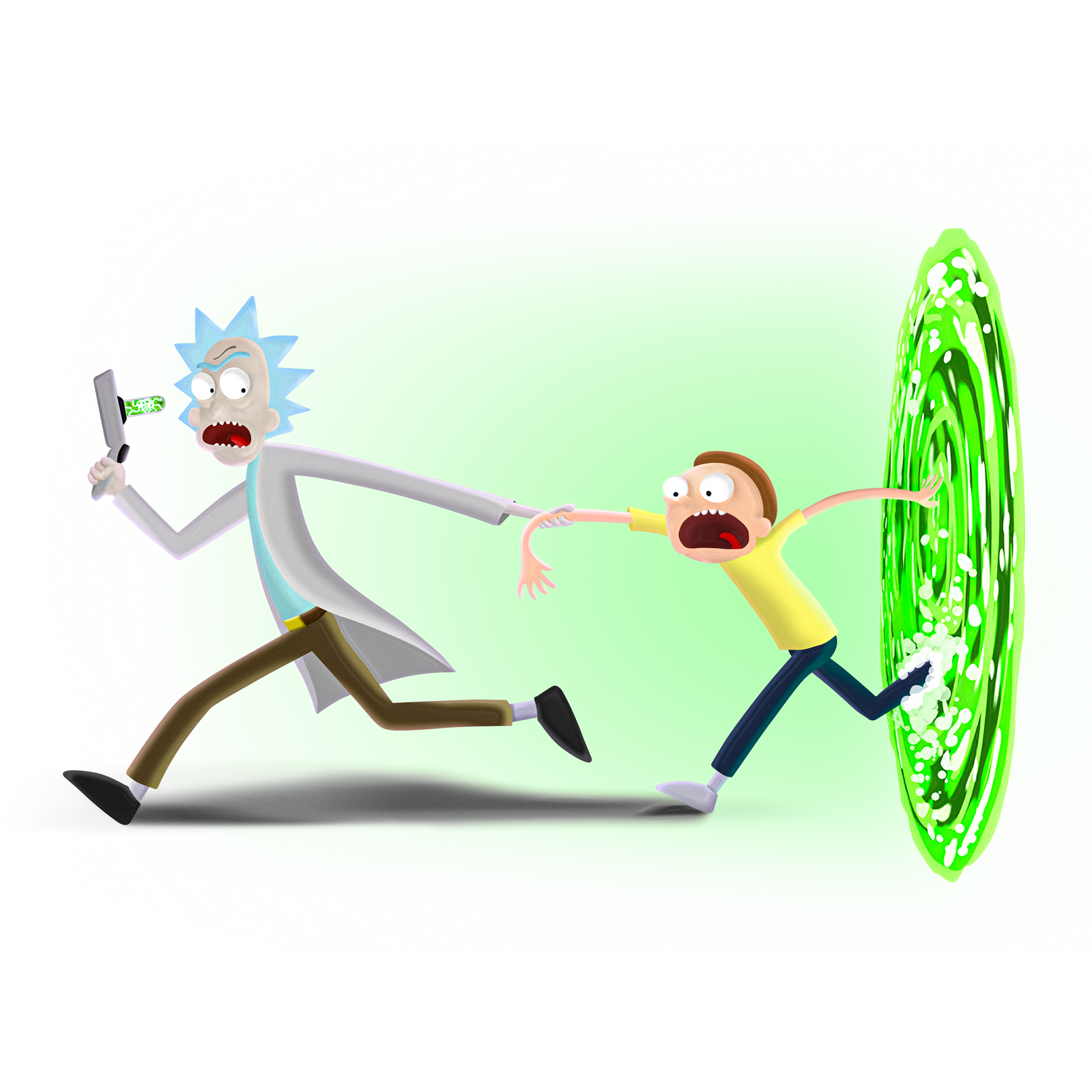 Rick and Morty logo.