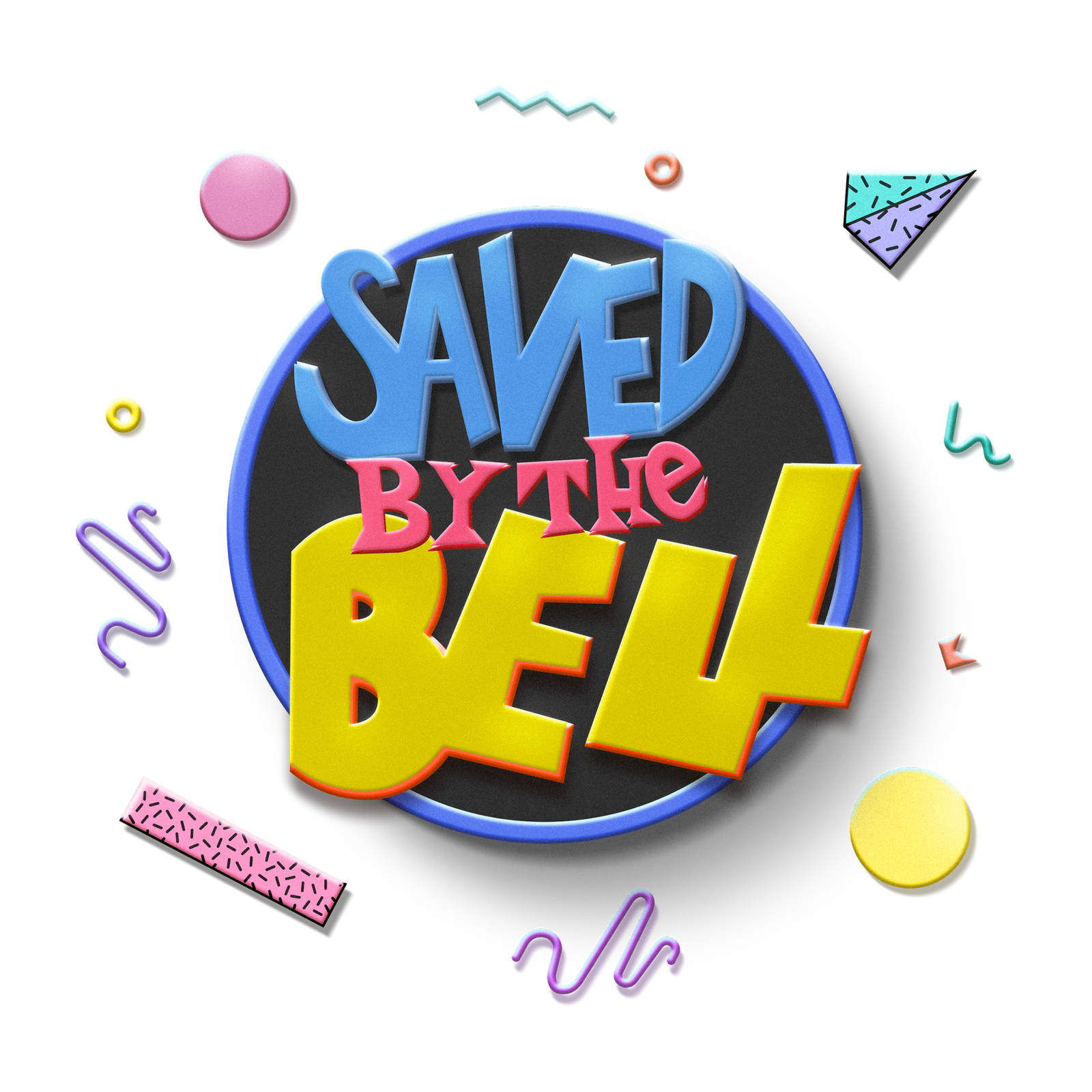 Saved by the Bell logo.