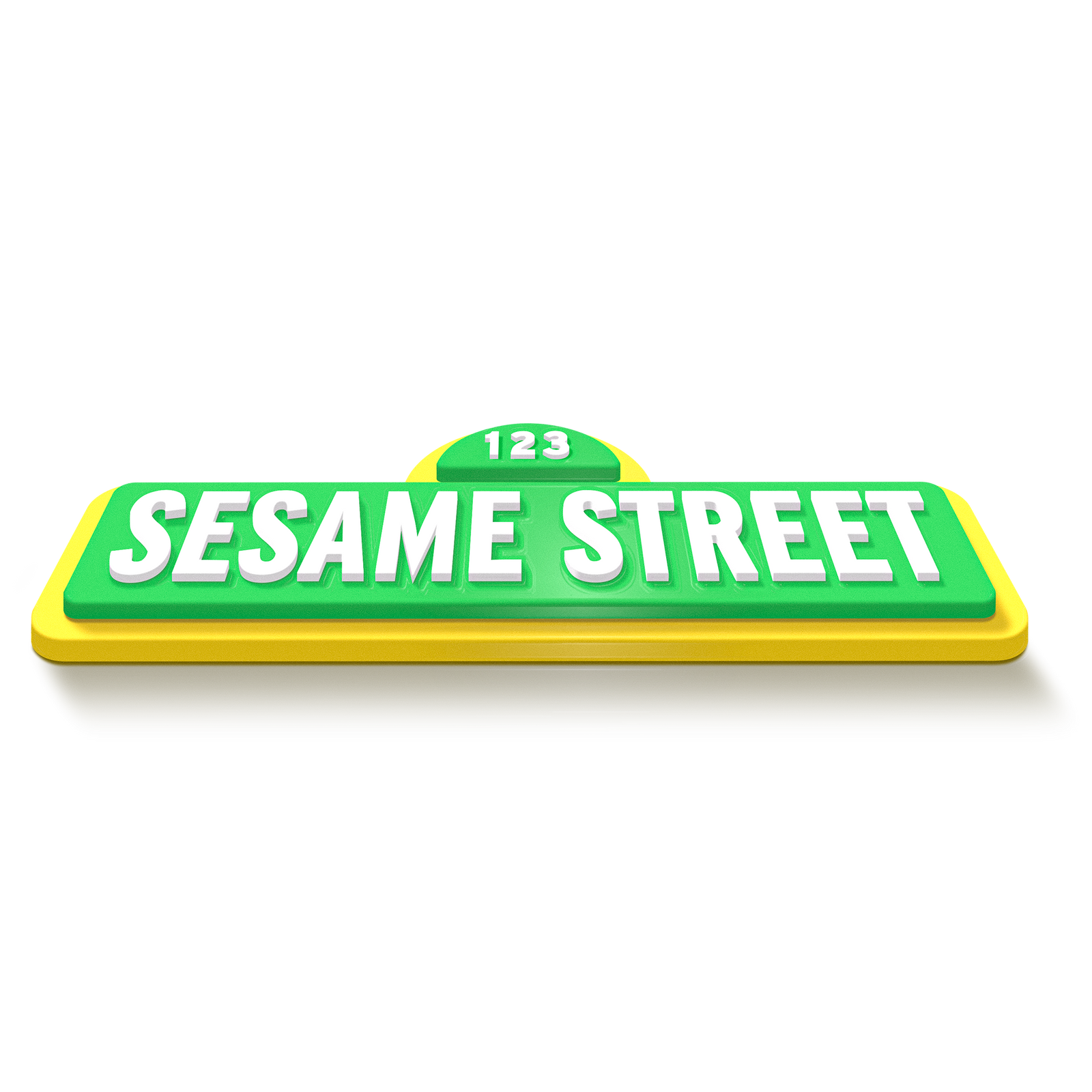 Sesame Street logo.