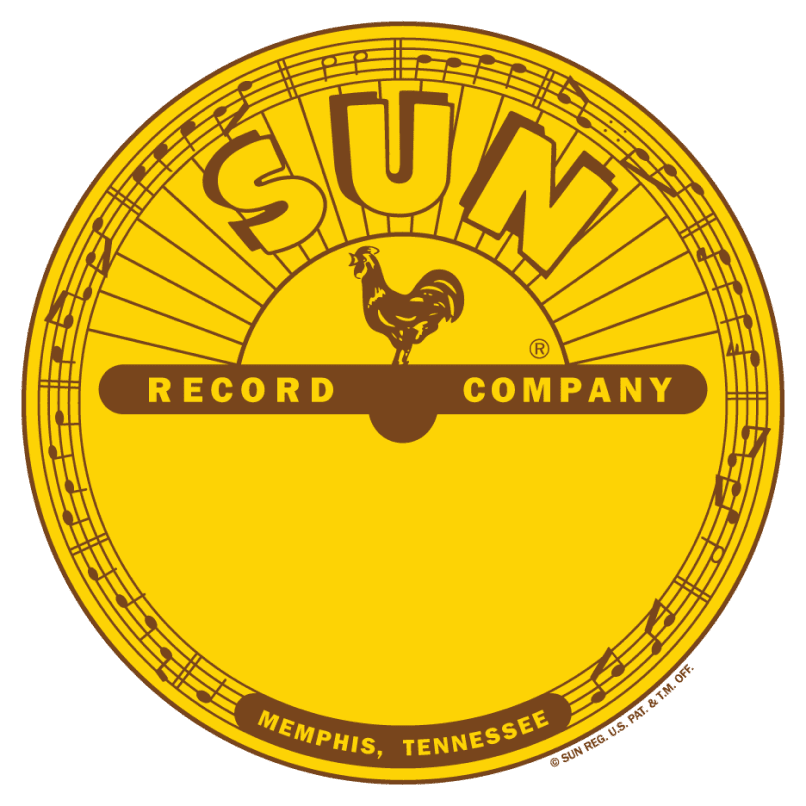 Sun Records logo.
