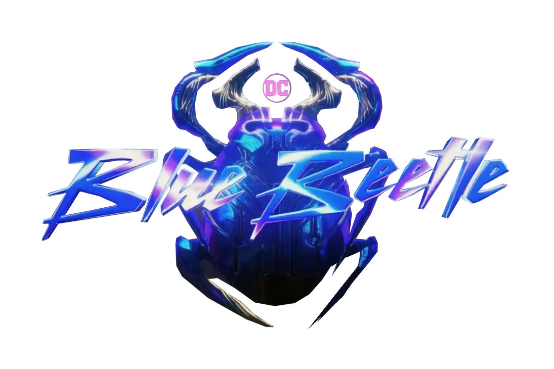BLUE BEETLE (2023) logo.