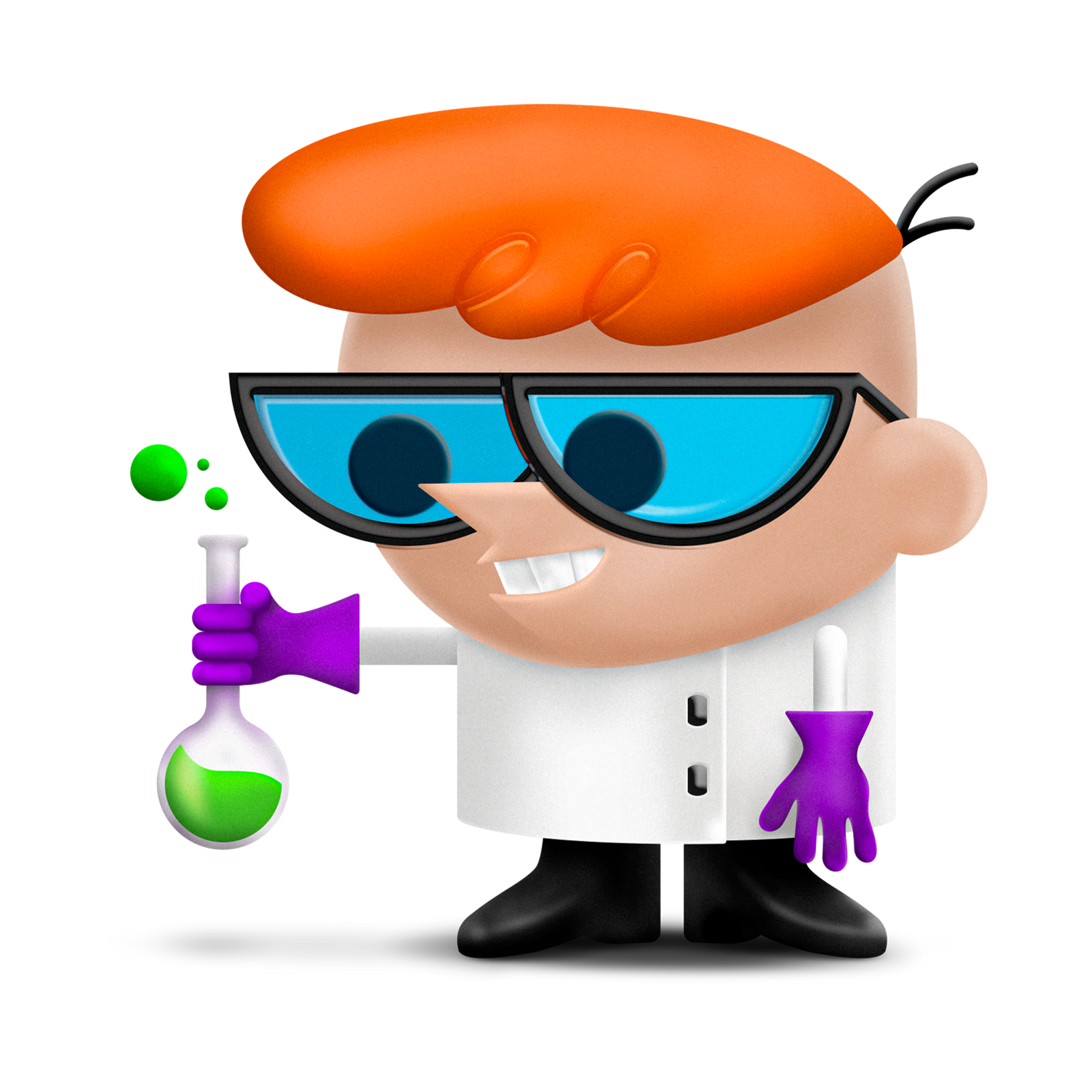 Dexter's Laboratory logo.