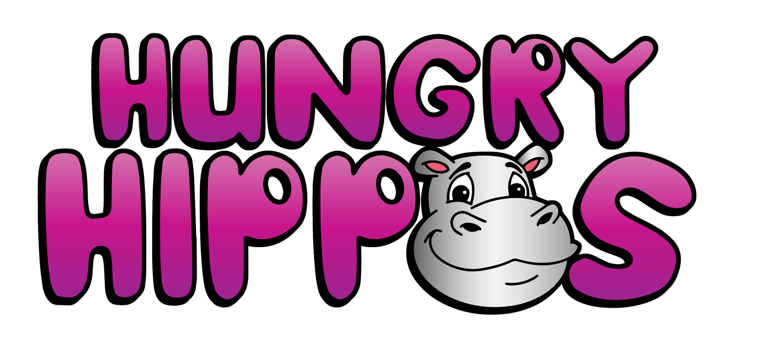 Hungry Hungry Hippos logo.