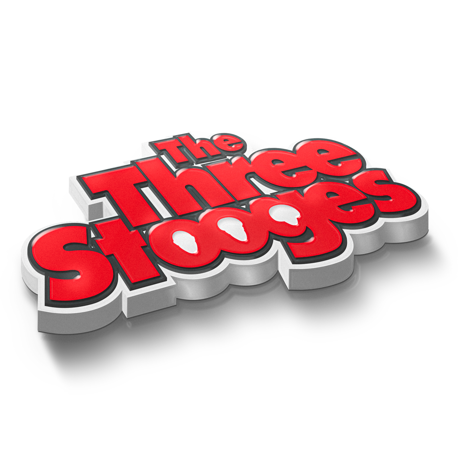 The Three Stooges logo.