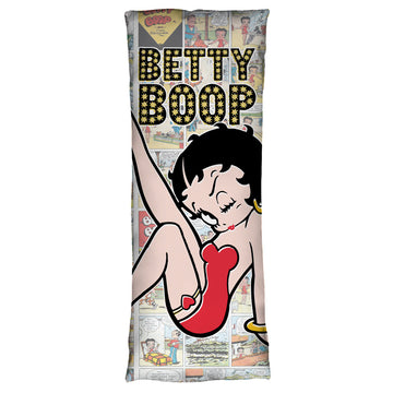 Betty Boop Vintage Strips body pillow