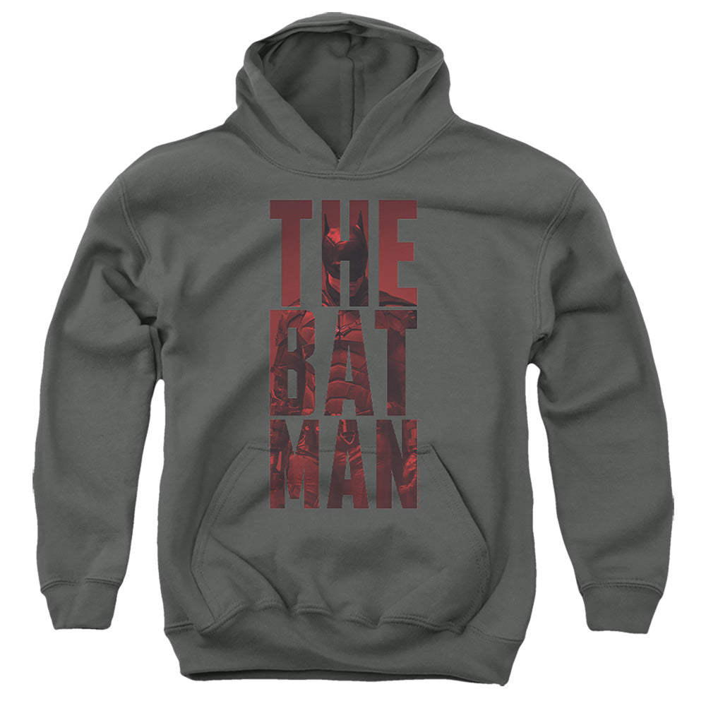 The Batman (2022) Crimson Crusader - Youth Hoodie Youth Hoodie (Ages 8-12) Batman   