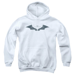 The Batman (2022) Mechanical Bat Logo - Youth Hoodie Youth Hoodie (Ages 8-12) Batman   