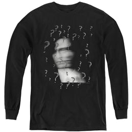 The Batman (2022) The Riddler? - Youth Long Sleeve T-Shirt Youth Long Sleeve T-Shirt Batman   