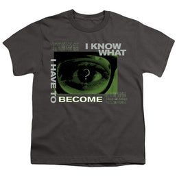 The Batman (2022) Become The Riddler - Youth T-Shirt Youth T-Shirt (Ages 8-12) Batman   