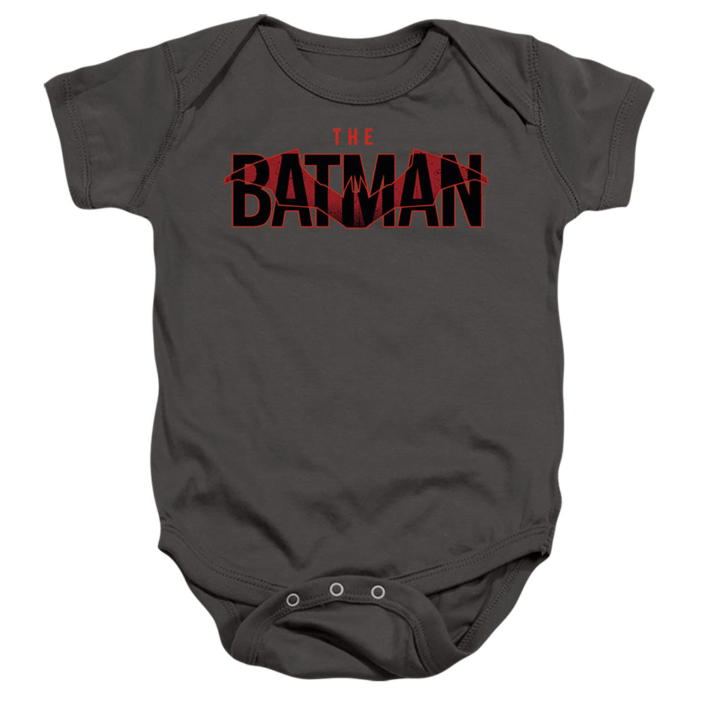 The Batman (2022) Logo With Red Bat - Baby Bodysuit Baby Bodysuit Batman   