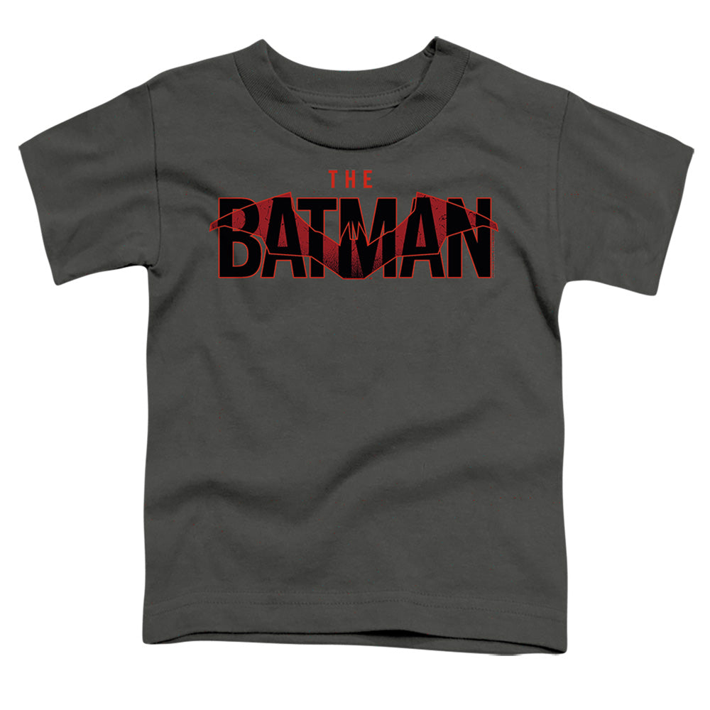 The Batman (2022) Logo With Red Bat - Toddler T-Shirt Toddler T-Shirt Batman   