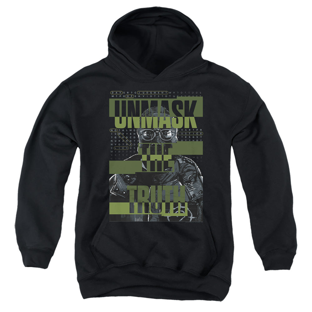 The Batman (2022) Unmask The Truth - Youth Hoodie Youth Hoodie (Ages 8-12) Batman   