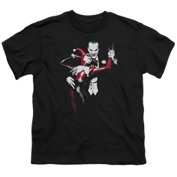 Harley Quinn Harley And Joker - Youth T-Shirt Youth T-Shirt (Ages 8-12) Harley Quinn   