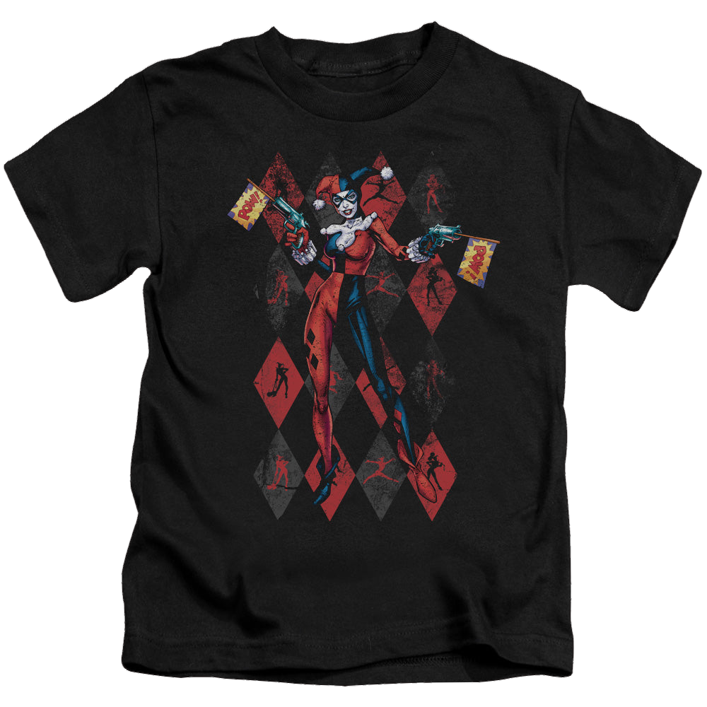 Harley Quinn Pow Pow - Kid's T-Shirt Kid's T-Shirt (Ages 4-7) Harley Quinn   