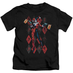 Harley Quinn Pow Pow - Kid's T-Shirt Kid's T-Shirt (Ages 4-7) Harley Quinn   