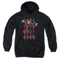 Harley Quinn Pow Pow - Youth Hoodie Youth Hoodie (Ages 8-12) Harley Quinn   