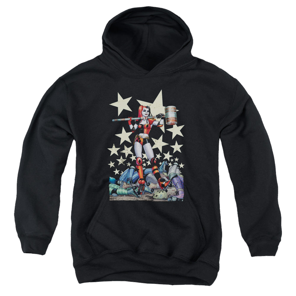 Harley Quinn Hammer Time - Youth Hoodie Youth Hoodie (Ages 8-12) Harley Quinn   