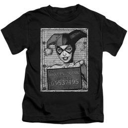 Harley Quinn Harley Inmate - Kid's T-Shirt Kid's T-Shirt (Ages 4-7) Harley Quinn   