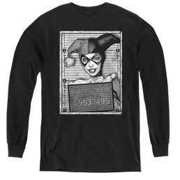 Harley Quinn Harley Inmate - Youth Long Sleeve T-Shirt Youth Long Sleeve T-Shirt Harley Quinn   