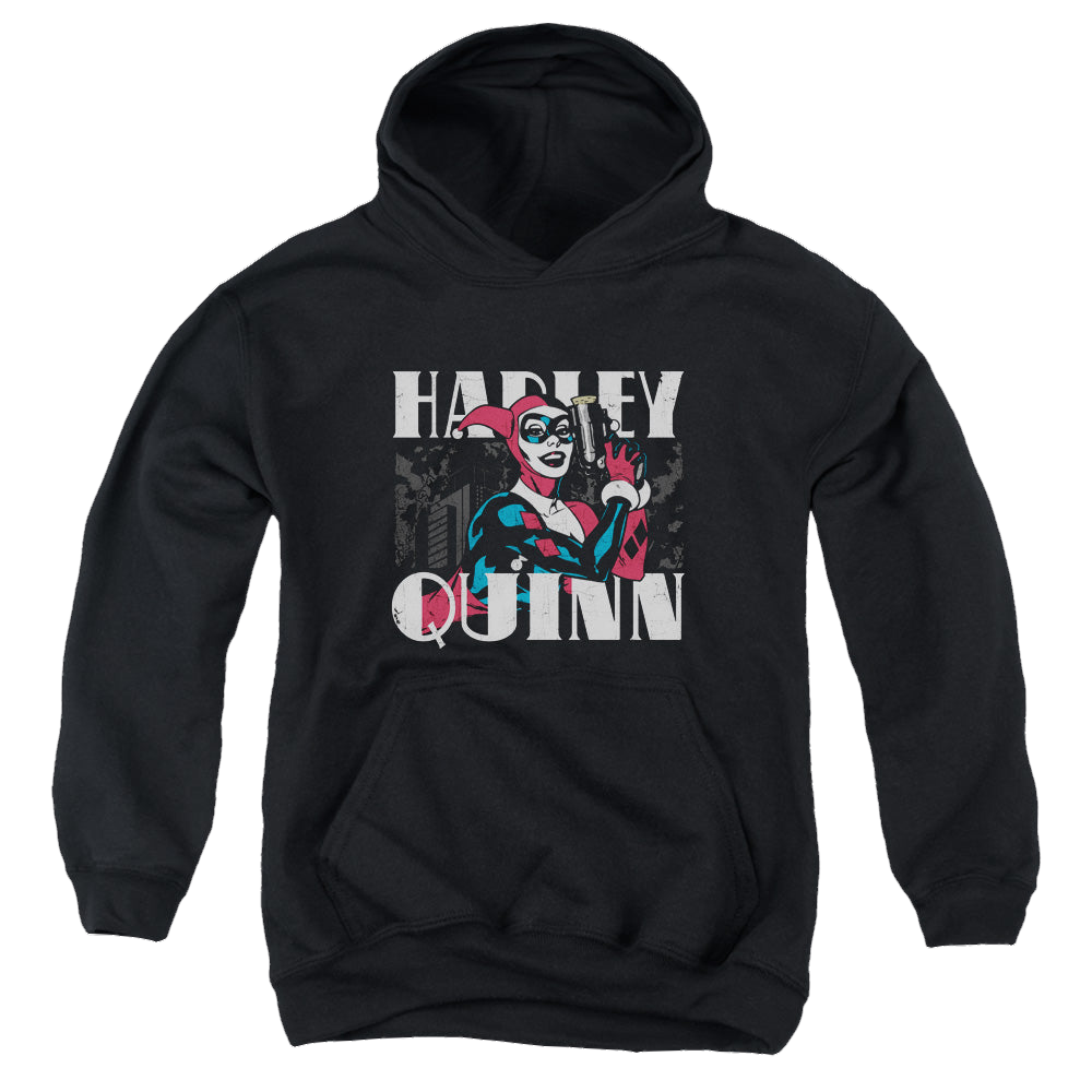 Harley Quinn Harley Bold - Youth Hoodie Youth Hoodie (Ages 8-12) Harley Quinn   