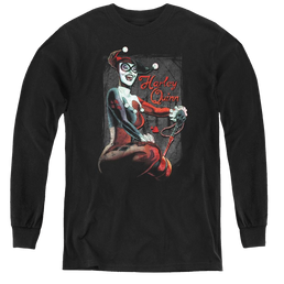 Harley Quinn Laugh It Up - Youth Long Sleeve T-Shirt Youth Long Sleeve T-Shirt Harley Quinn   