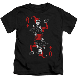 Harley Quinn Quinn Of Diamonds - Kid's T-Shirt Kid's T-Shirt (Ages 4-7) Harley Quinn   