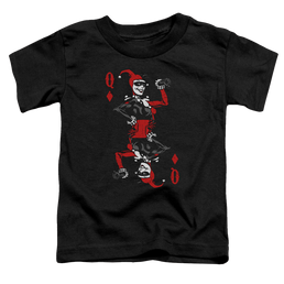 Harley Quinn Quinn Of Diamonds - Toddler T-Shirt Toddler T-Shirt Harley Quinn   