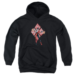 Harley Quinn Harley Quinn (Diamonds) - Youth Hoodie Youth Hoodie (Ages 8-12) Harley Quinn   