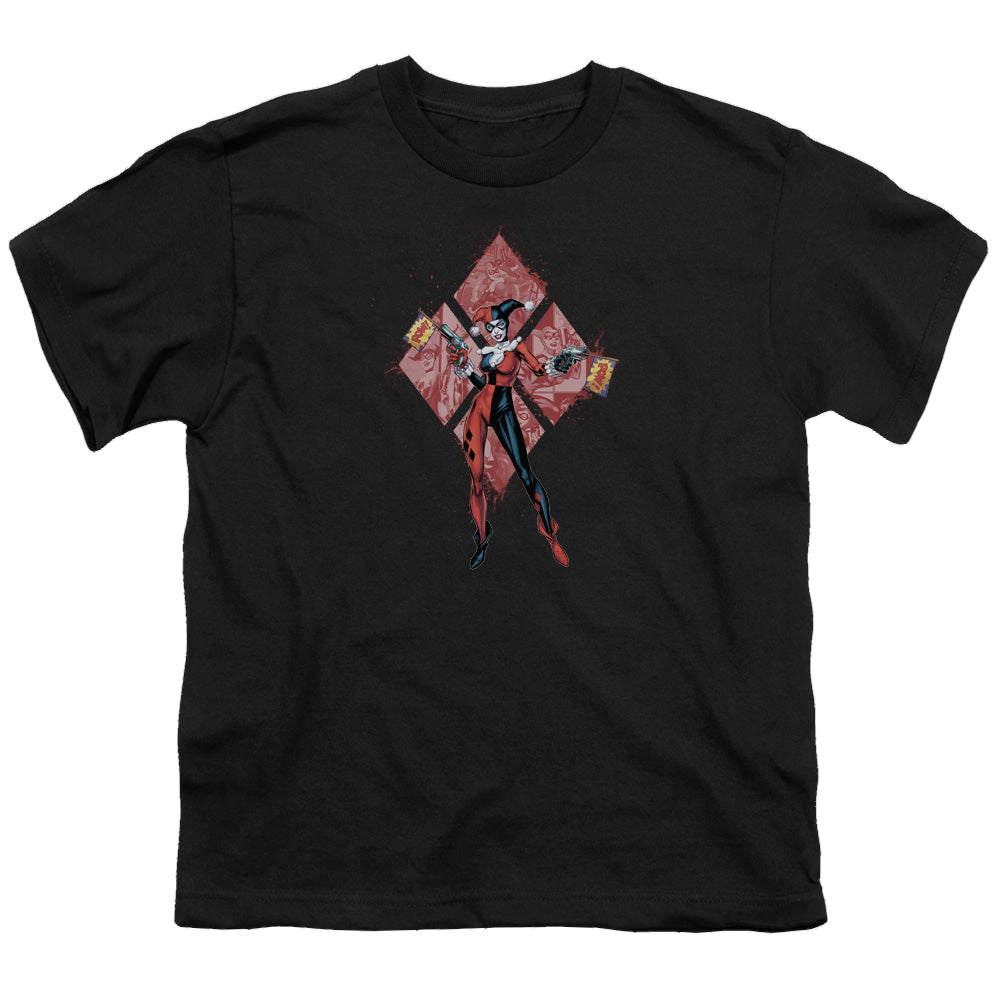 Harley Quinn Harley Quinn (Diamonds) - Youth T-Shirt Youth T-Shirt (Ages 8-12) Harley Quinn   