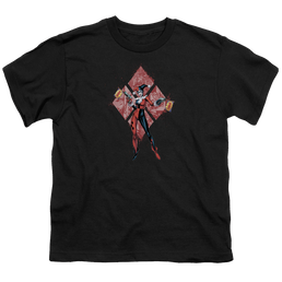Harley Quinn Harley Quinn (Diamonds) - Youth T-Shirt Youth T-Shirt (Ages 8-12) Harley Quinn   