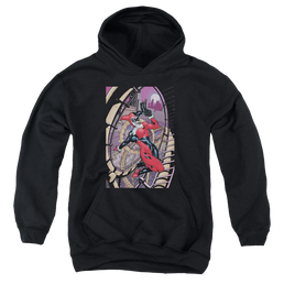 Harley Quinn Harley First - Youth Hoodie Youth Hoodie (Ages 8-12) Harley Quinn   