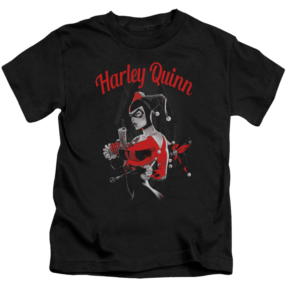 Harley Quinn Spring Gun - Kid's T-Shirt Kid's T-Shirt (Ages 4-7) Harley Quinn   