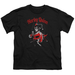 Harley Quinn Spring Gun - Youth T-Shirt Youth T-Shirt (Ages 8-12) Harley Quinn   