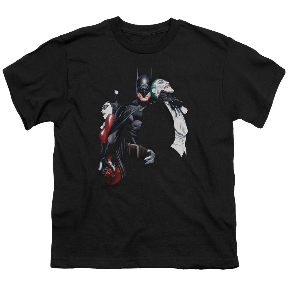 Harley Quinn Joker Harley Choke - Youth T-Shirt Youth T-Shirt (Ages 8-12) Harley Quinn   