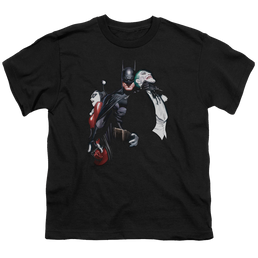 Harley Quinn Joker Harley Choke - Youth T-Shirt Youth T-Shirt (Ages 8-12) Harley Quinn   