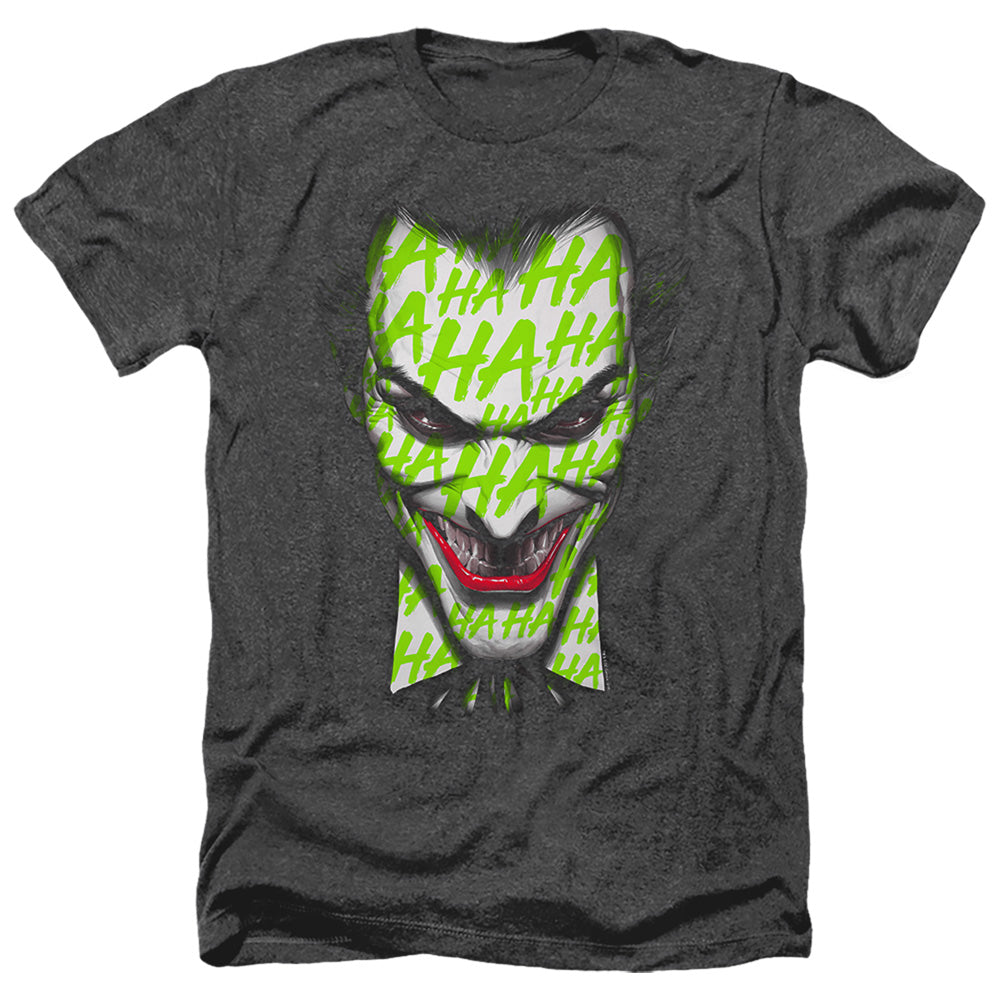 Joker, The Ha Ha Smile - Men's Heather T-Shirt Men's Heather T-Shirt Joker   