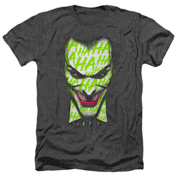 Joker, The Ha Ha Smile - Men's Heather T-Shirt Men's Heather T-Shirt Joker   