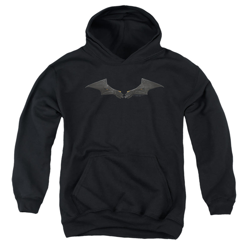 The Batman (2022) Chest Logo - Youth Hoodie Youth Hoodie (Ages 8-12) Batman   