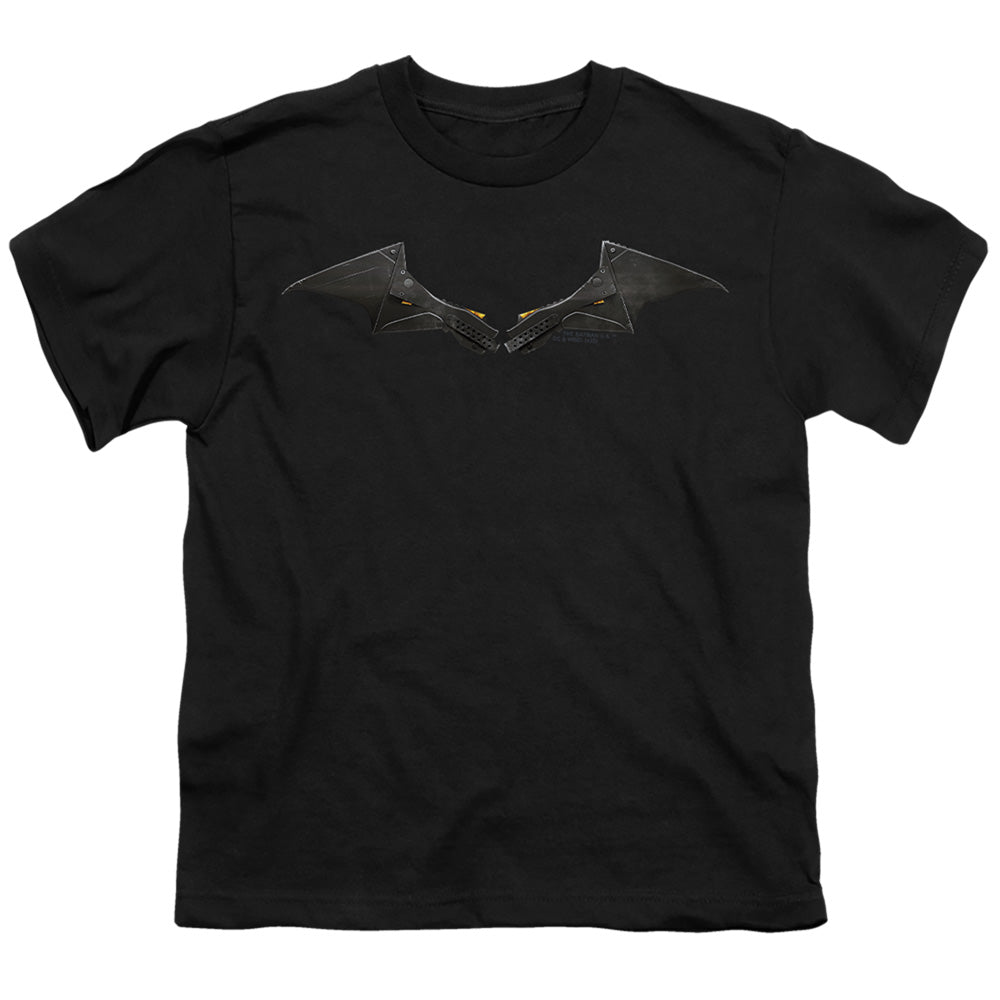 The Batman (2022) Chest Logo - Youth T-Shirt Youth T-Shirt (Ages 8-12) Batman   