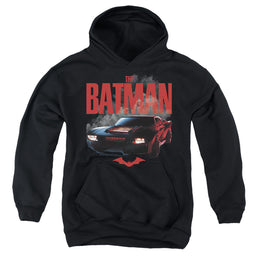 The Batman (2022) Batmobile - Youth Hoodie Youth Hoodie (Ages 8-12) Batman   