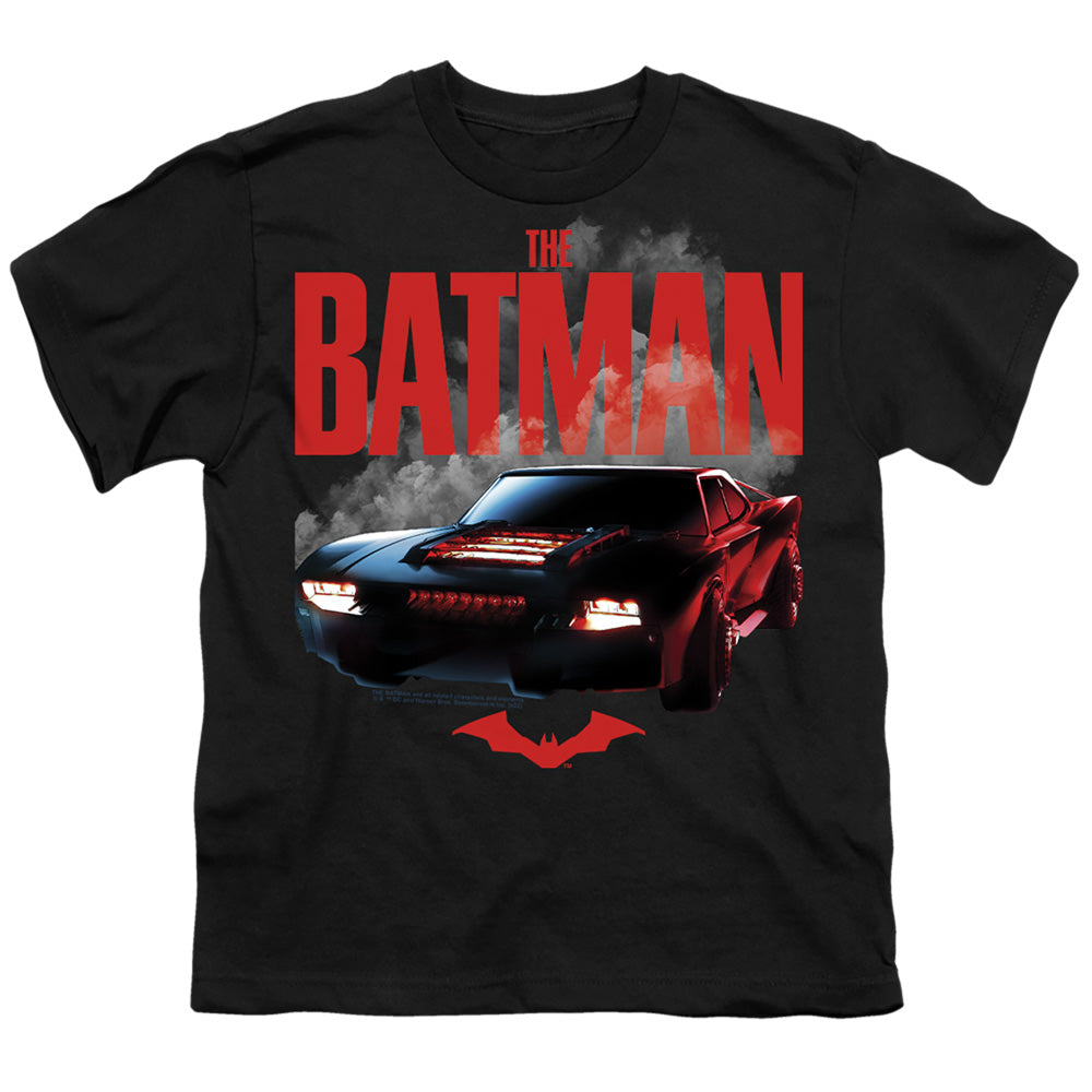 The Batman (2022) Batmobile - Youth T-Shirt Youth T-Shirt (Ages 8-12) Batman   