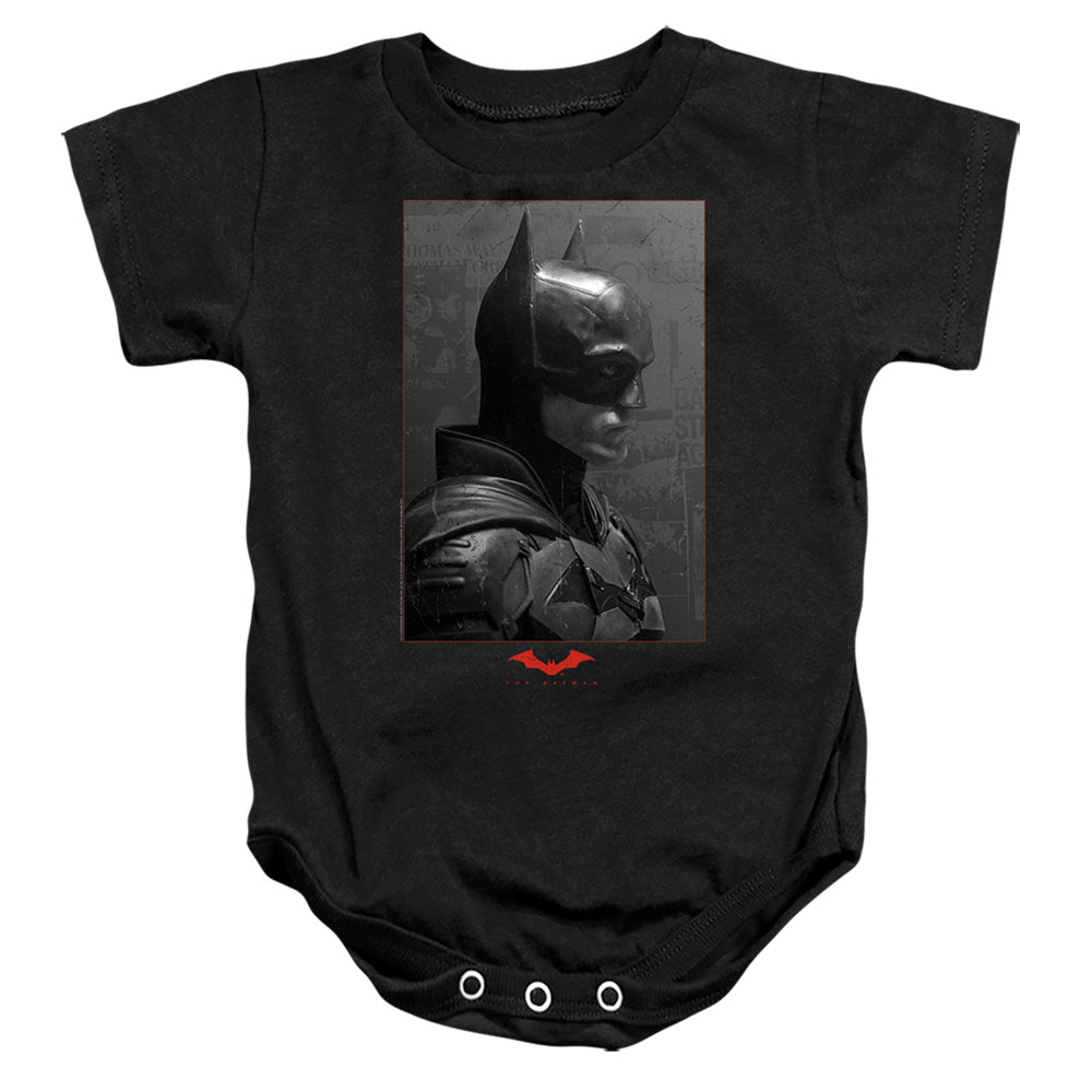The Batman (2022) Worn Portrait - Baby Bodysuit Baby Bodysuit Batman   