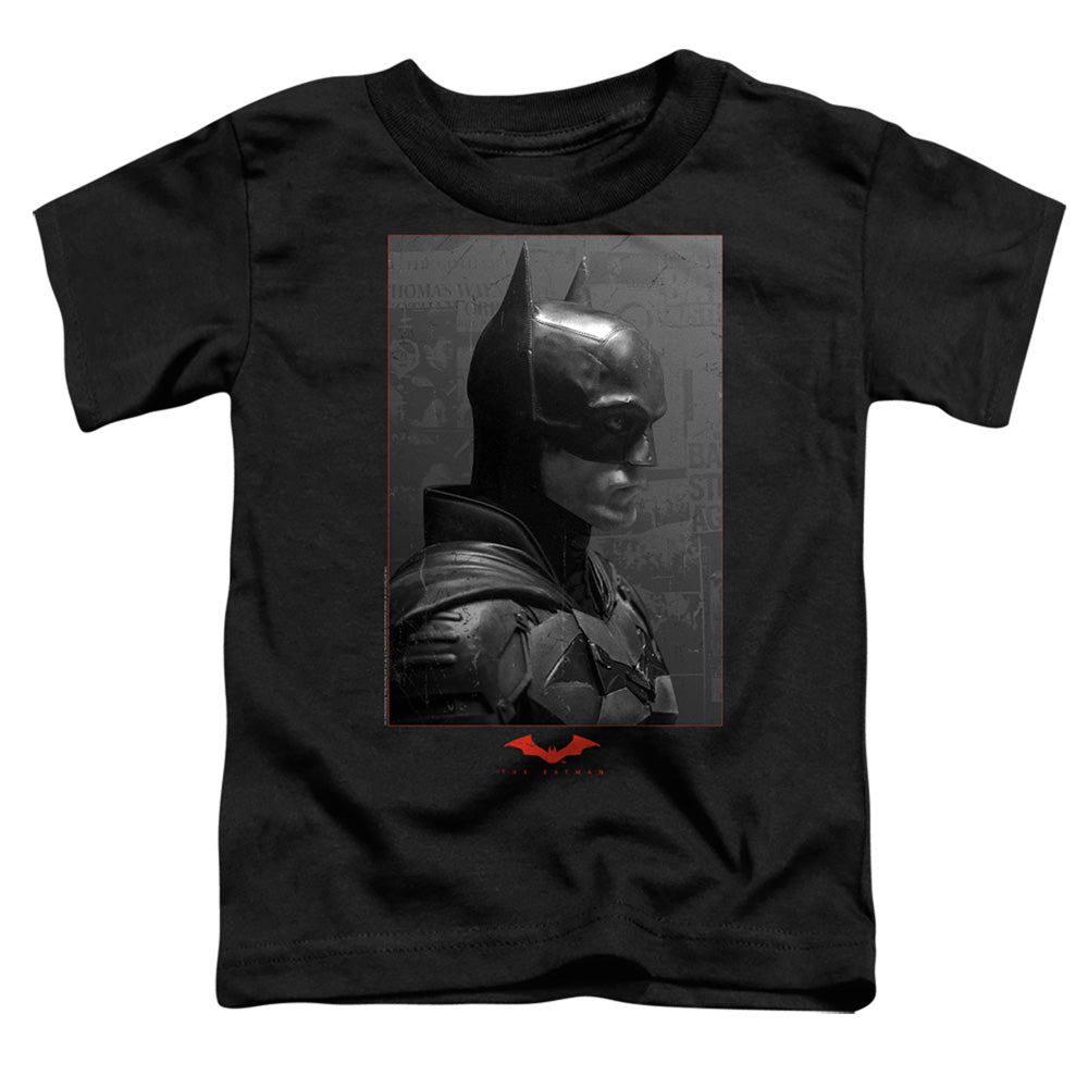 The Batman (2022) Worn Portrait - Toddler T-Shirt Toddler T-Shirt Batman   