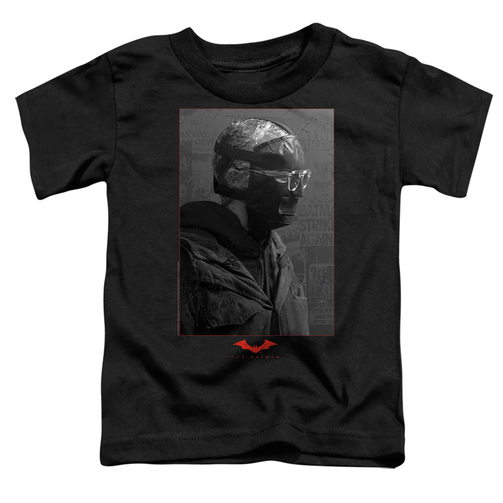The Batman (2022) Riddler Worn Portrait - Toddler T-Shirt Toddler T-Shirt Batman   