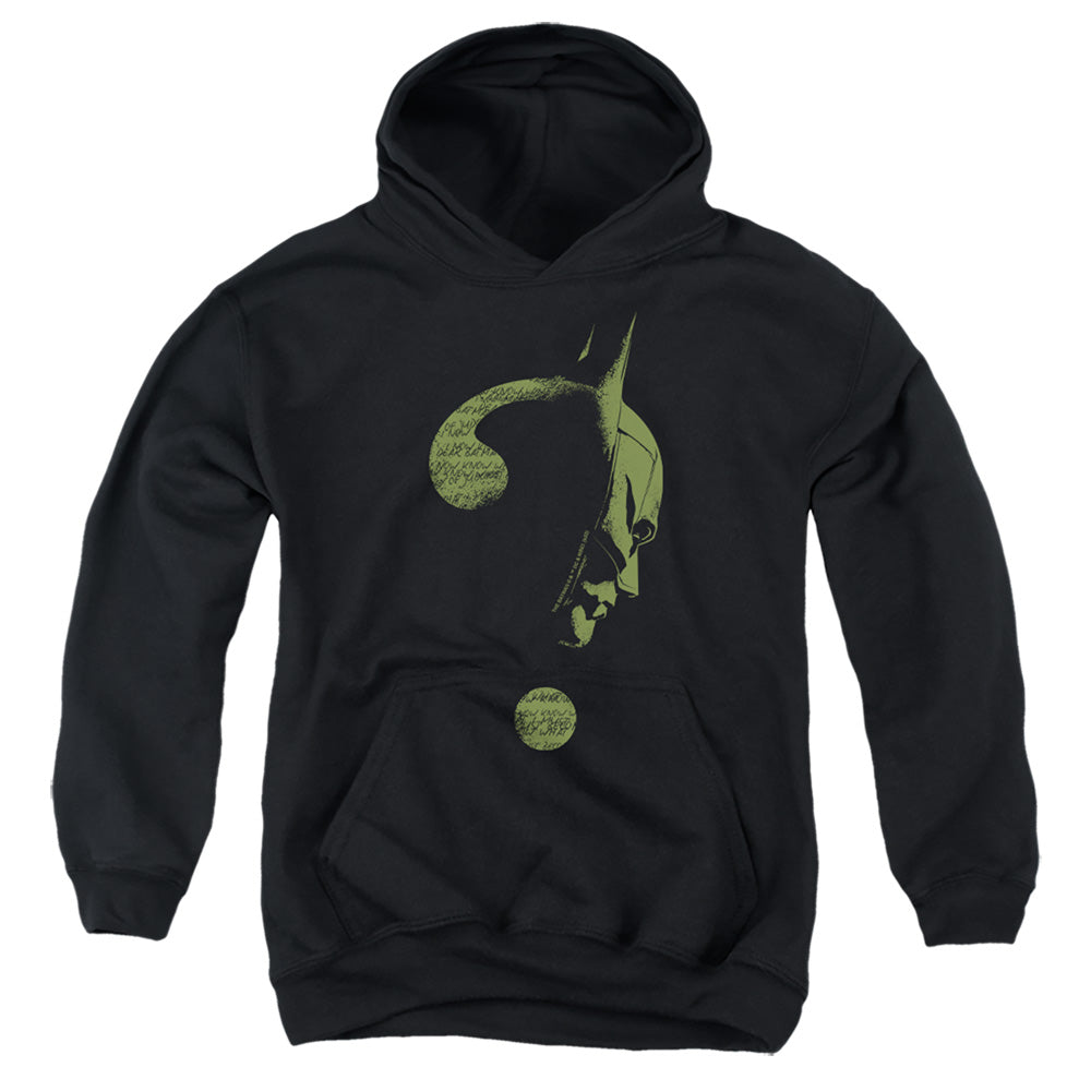 The Batman (2022) Question Mark - Youth Hoodie Youth Hoodie (Ages 8-12) Batman   