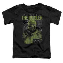 The Batman (2022) Riddler Illustration - Toddler T-Shirt Toddler T-Shirt Batman   