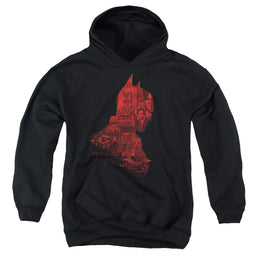 The Batman (2022) News Silhouette - Youth Hoodie Youth Hoodie (Ages 8-12) Batman   