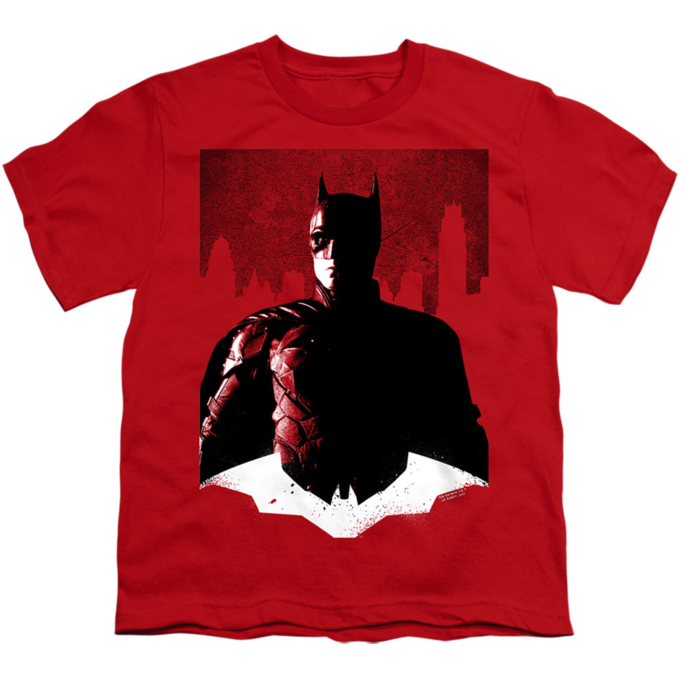 The Batman (2022) Noir Batman - Youth T-Shirt Youth T-Shirt (Ages 8-12) Batman   