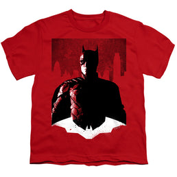 The Batman (2022) Noir Batman - Youth T-Shirt Youth T-Shirt (Ages 8-12) Batman   