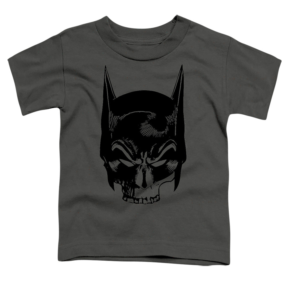 The Batman (2022) Skull On Gray - Toddler T-Shirt Toddler T-Shirt Batman   